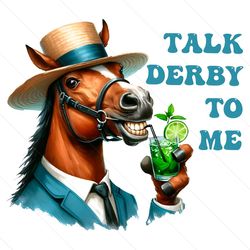talk derby to me horse race man png