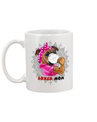 gift boxer mom mug white 11oz