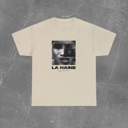 classic movie t-shirt - la haine graphic tee - unisex - classic fit - trendy shirt - gift for film lovers