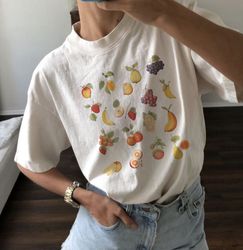 vintage olives tee gift for her womens graphic t-shirt fruit t-shirt vintage graphic shirt aesthetic tee for women trend