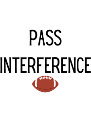 pass interference design, mug, hat