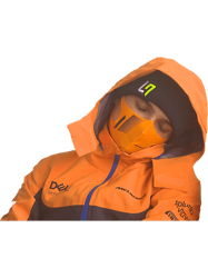 sleeping lando norris at spa 2021