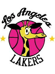 lakers giraffe logo