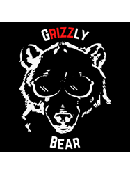 grizzly bear printed design