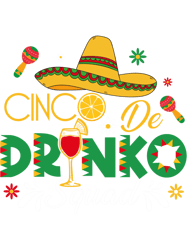 cinco drinko squad party mexican fiesta funny cinco de mayo