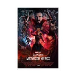 doctor strange in the multiverse of madness movie poster quality glossy print photo wall art sizes 8x10 11x17 16x20 22x2