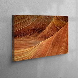 3d wall art, large canvas, wall art, desert landscape, view canvas print, nature landscape wall decor, landscape 3d canv