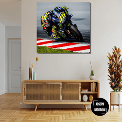 american football ball custom canvas print football canvas rugby print wall art motivational print rugby player gifts fo