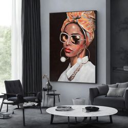 modern beauty canvas, beauty woman print, beauty woman poster, wall art canvas design, framed canvas ready to hang
