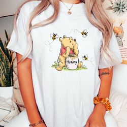 comfort colors pooh t shirt, winnie the pooh shirt, pooh shirt, disney pooh t-shirt, disney pooh bear shirt