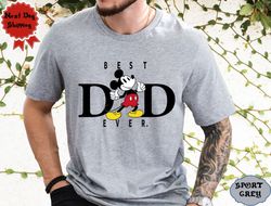 mickey mouse best dad ever thumbs up shirt disney dad shirt fathers day