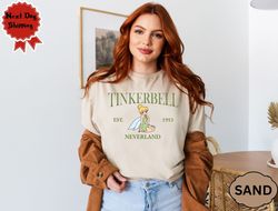 tinkerbell 1953 neverland shirt, disney tinkerbell shirt