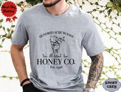 winnie the pooh honey co. shirt, winnie the pooh shirt clothing
