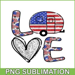 love independence day png glitter love png camping lover png