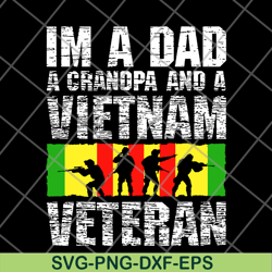 i'm a dad grandpa svg, png, dxf, eps digital file ftd03062121