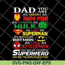 daddy you are as incredible as hulk svg, png, dxf, eps digital file ftd29052128