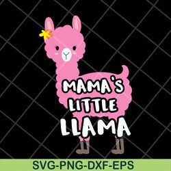 mama's little llama svg, mother's day svg, eps, png, dxf digital file mtd13042105