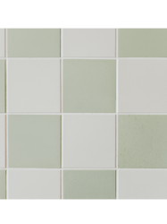 sage green aesthetic square tile pattern