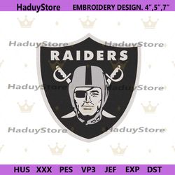 oakland football logo embroidery, oakland raiders embroidery, oakland design file