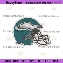 philadelphia eagles helmet logo machine embroidery