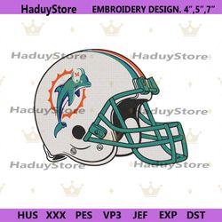 miami dolphins helmet logo machine embroidery