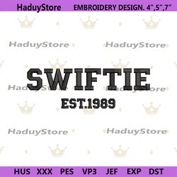 swiftie est 1989 embroidery design download