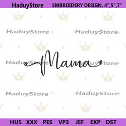 mama embroidery files download design, mother day embroidery digital files, mama machine embroidery design files instant
