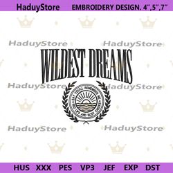 wildest dream embroidery instant design files, taylor swift embroidery design files, taylor swift concert embroidery des