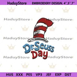 dr seuss day machine embroidery design download, happy birthday dr seuss embroidery digital instant, dr seuss embroidery