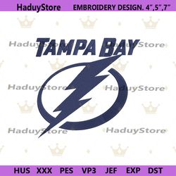 tampa bay lightning embroidery hockey, tampa bay lightning logo nhl embroidery download, tampa bay lightning embroidery
