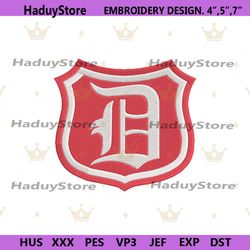 detroit red wings embroidery files, nhl embroidery files, detroit red wings logo file