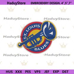 nhl st louis blues team embroidery files, st louis blues file embroidery, st louis blues embroidery design instant downl
