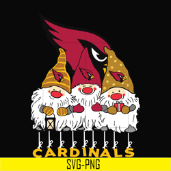 gnomes arizona cardinals svg, gnomes svg, cardinals svg, png, dxf, eps digital file nnfl0307002