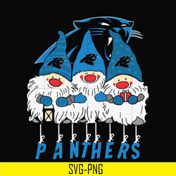 gnomes carolina panthers svg, gnomes svg, panthers svg, png, dxf, eps digital file nnfl0307006