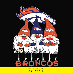 gnomes denver broncos svg, gnomes svg, broncos svg, png, dxf, eps digital file nnfl0307010