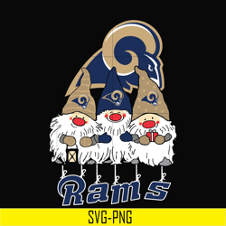 gnomes st. louis rams svg, gnomes svg, rams svg, png, dxf, eps digital file nnfl0307016