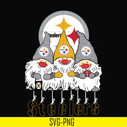 gnomes pittsburgh steelers svg, gnomes svg, steelers svg, png, dxf, eps digital file nnfl0307022