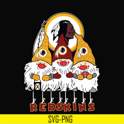 gnomes redskins svg, gnomes svg, titans svg, png, dxf, eps digital file nnfl0307026