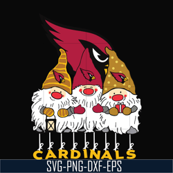 gnomes arizona cardinals svg, gnomes svg, cardinals svg, png, dxf, eps digital file nnfl0307002