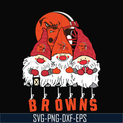 gnomes cleveland browns svg, gnomes svg, browns svg, png, dxf, eps digital file nnfl0307008