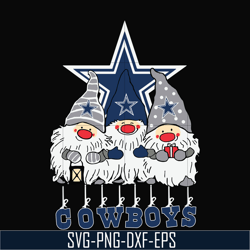 gnomes dallas cowboys svg, gnomes svg, cowboys svg, png, dxf, eps digital file nnfl0307009