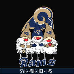 gnomes st. louis rams svg, gnomes svg, rams svg, png, dxf, eps digital file nnfl0307016