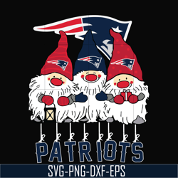 gnomes new england patriots svg, gnomes svg, patriots svg, png, dxf, eps digital file nnfl0307019