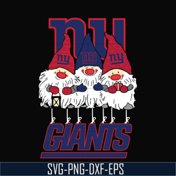 gnomes new york giants svg, gnomes svg, giants svg, png, dxf, eps digital file nnfl0307028