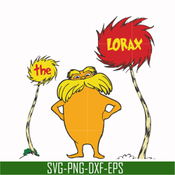 the lorax svg, png, dxf, eps file dr000151