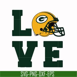 love green bay packers svg, packers svg, nfl svg, png, dxf, eps digital file nfl02102028l