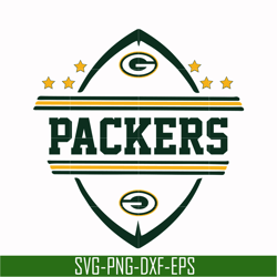 green bay packers ball svg, packers svg, nfl svg, png, dxf, eps digital file nfl02102035l