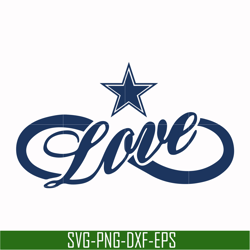 love dallas cowboys svg, cowboys svg, nfl svg, png, dxf, eps digital file nfl05102020l