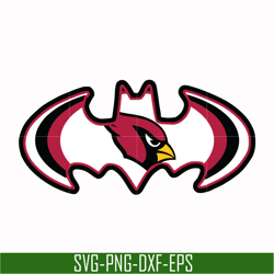 bat arizona cardinals svg, cardinals svg, nfl svg, png, dxf, eps digital file nfl11102029l