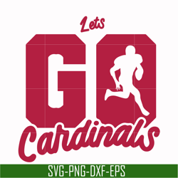 1 st go cardinals svg, cardinals svg, nfl svg, png, dxf, eps digital file nfl11102034l